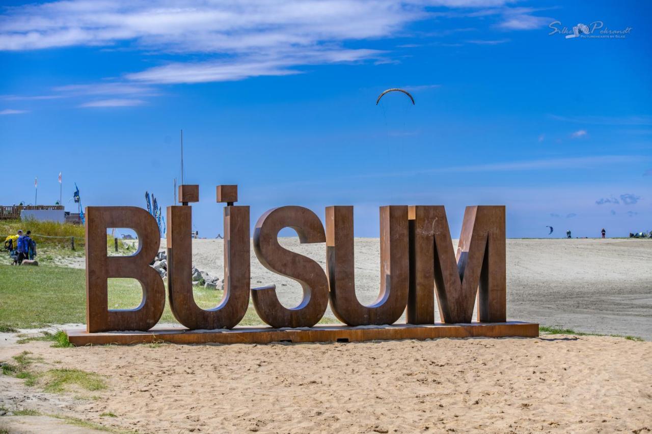 Ferienwohnung Watt Un Leev In Direkter Strand & Citynaehe Von Buesum المظهر الخارجي الصورة