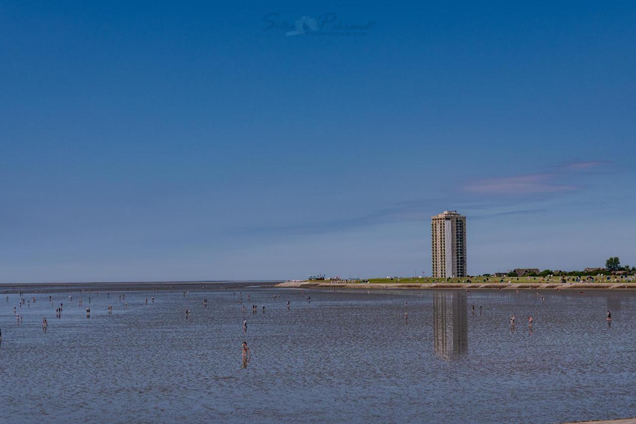 Ferienwohnung Watt Un Leev In Direkter Strand & Citynaehe Von Buesum المظهر الخارجي الصورة
