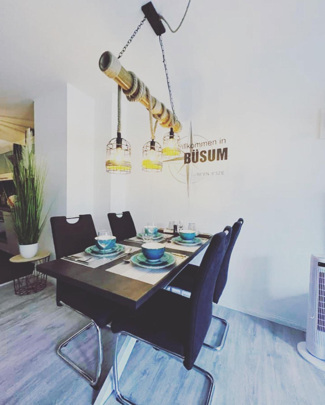 Ferienwohnung Watt Un Leev In Direkter Strand & Citynaehe Von Buesum المظهر الخارجي الصورة