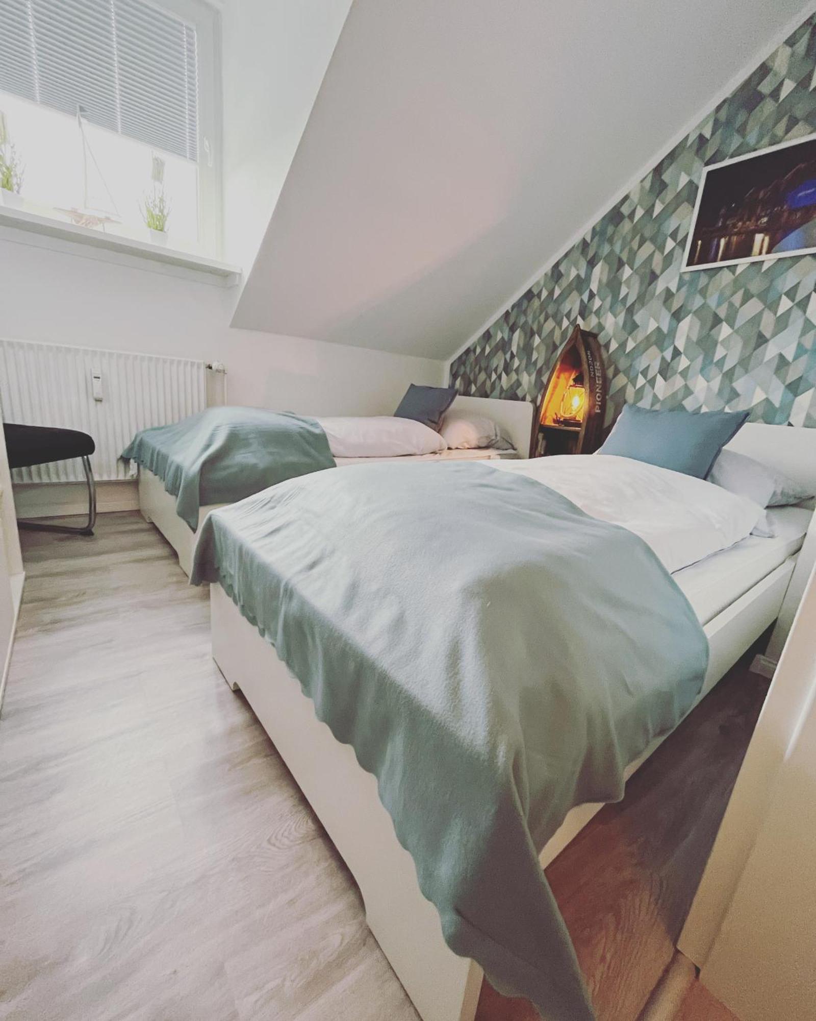 Ferienwohnung Watt Un Leev In Direkter Strand & Citynaehe Von Buesum المظهر الخارجي الصورة